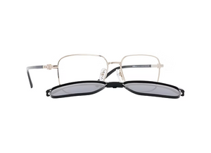Occhiale da vista con clip-on da sole Invu IM32600