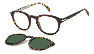 Occhiale da vista con clip on David Beckham DB 1080/CS
