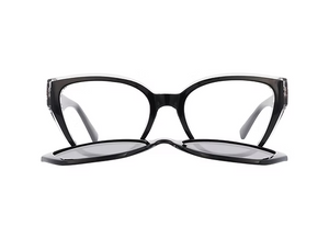 Occhiale da vista con clip-on da sole Invu IM42617