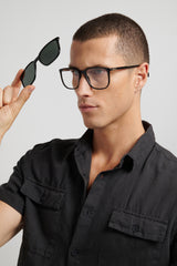 Occhiale da vista con clip on  David Beckham DB 1210/C