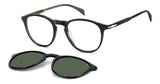 Occhiale da vista con clip on David Beckham DB 1018/c