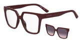 Occhiale da vista con clip-on Love Moschino  Mol688/c