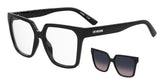 Occhiale da vista con clip-on Love Moschino  Mol688/c