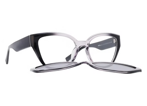 Occhiale da vista con clip-on da sole Invu IM42617
