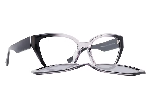 Occhiale da vista con clip-on da sole Invu IM42617