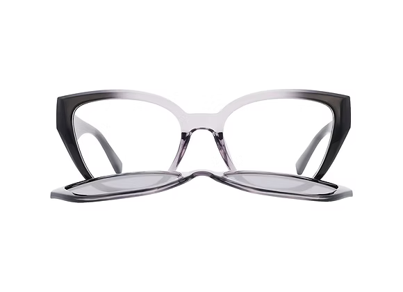 Occhiale da vista con clip-on da sole Invu IM42617