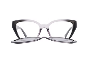 Occhiale da vista con clip-on da sole Invu IM42617