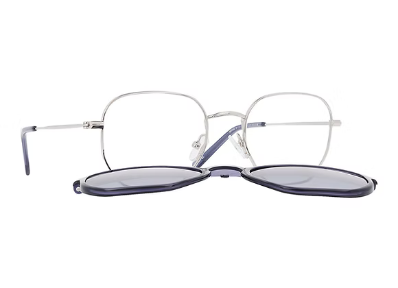Occhiale da vista con clip-on da sole Invu IM32600