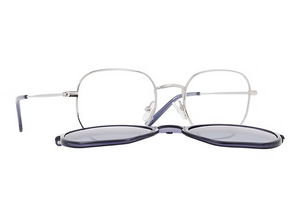 Occhiale da vista con clip-on da sole Invu IM32600