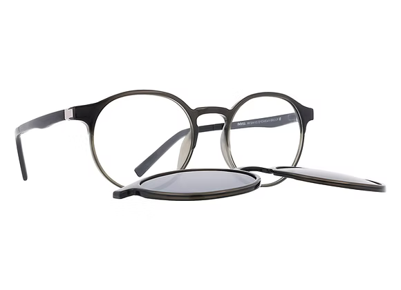 Occhiale da vista con clip-on da sole Invu IM42503