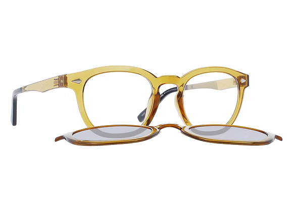 Occhiale da vista con clip-on da sole Invu M4200