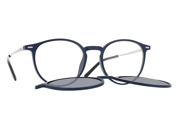 Occhiale da vista con clip-on da sole Invu IM42507