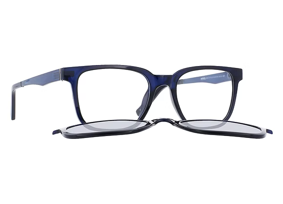 Occhiale da vista con clip-on da sole Invu M4201