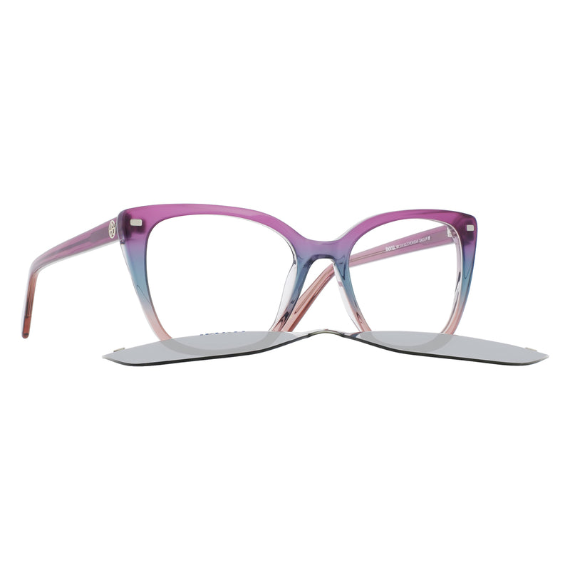 Occhiale da vista con clip-on da sole Invu IM42403