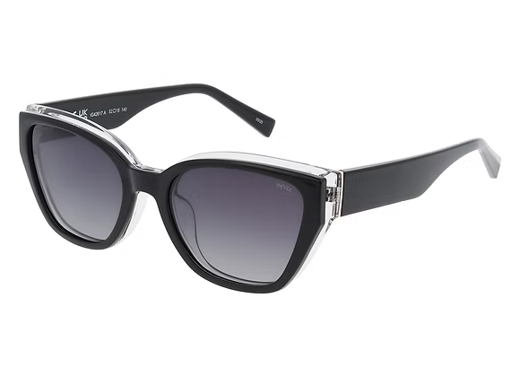 Occhiale da vista con clip-on da sole Invu IM42617