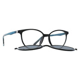 Occhiale da vista con clip-on da sole Invu M4002