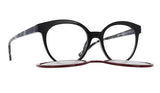 Occhiale da vista con clip-on da sole Invu IM42405