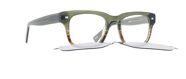 Occhiale da vista con clip-on da sole Invu IM42411
