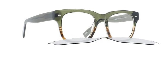 Occhiale da vista con clip-on da sole Invu IM42411