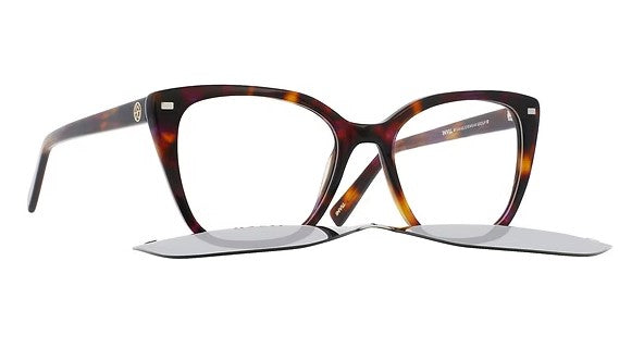 Occhiale da vista con clip-on da sole Invu IM42403