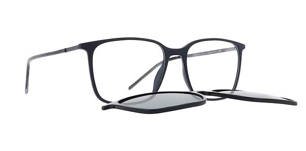 Occhiale da vista con clip-on da sole Invu IM42513