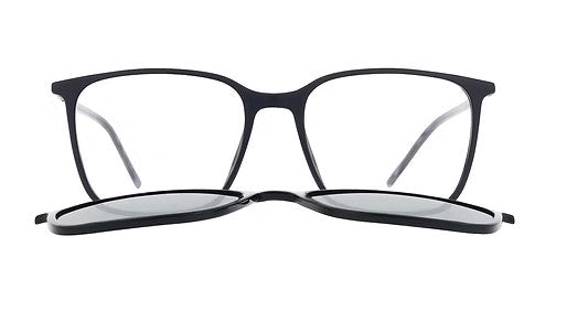 Occhiale da vista con clip-on da sole Invu IM42513