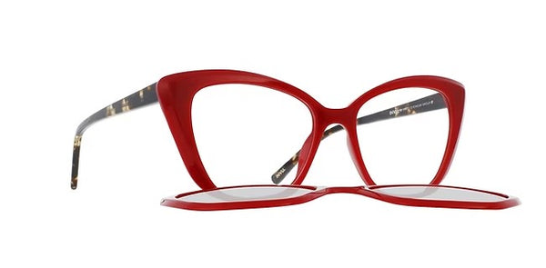 Occhiale da vista con clip-on da sole Invu IM42402