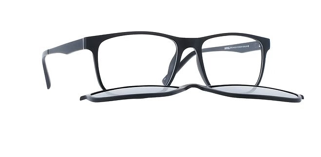 Occhiale da vista con clip-on da sole Invu M4202