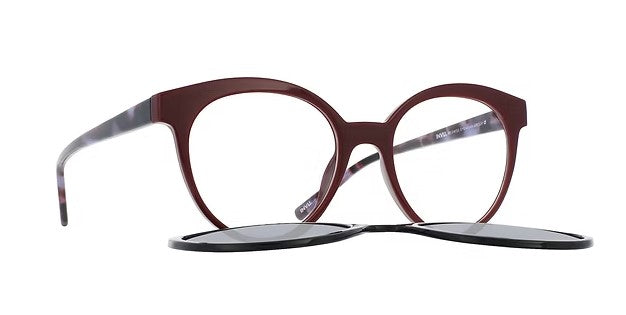 Occhiale da vista con clip-on da sole Invu IM42405