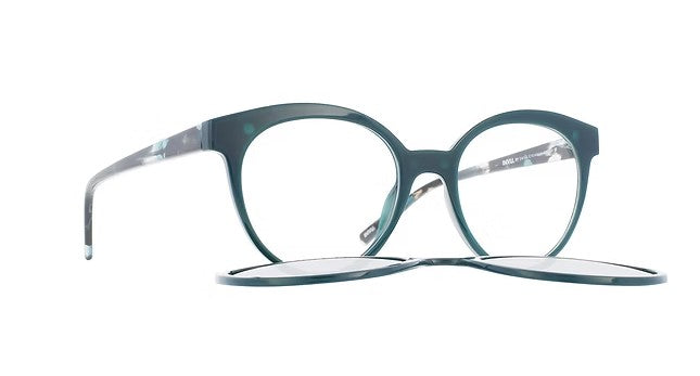 Occhiale da vista con clip-on da sole Invu IM42405
