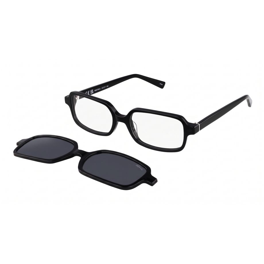 Occhiale da vista con clip-on da sole Invu IM42700
