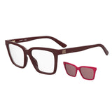 Occhiale da vista con clip on Love Moschino  Mol661/C