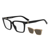 Occhiale da vista con clip on Love Moschino  Mol661/C