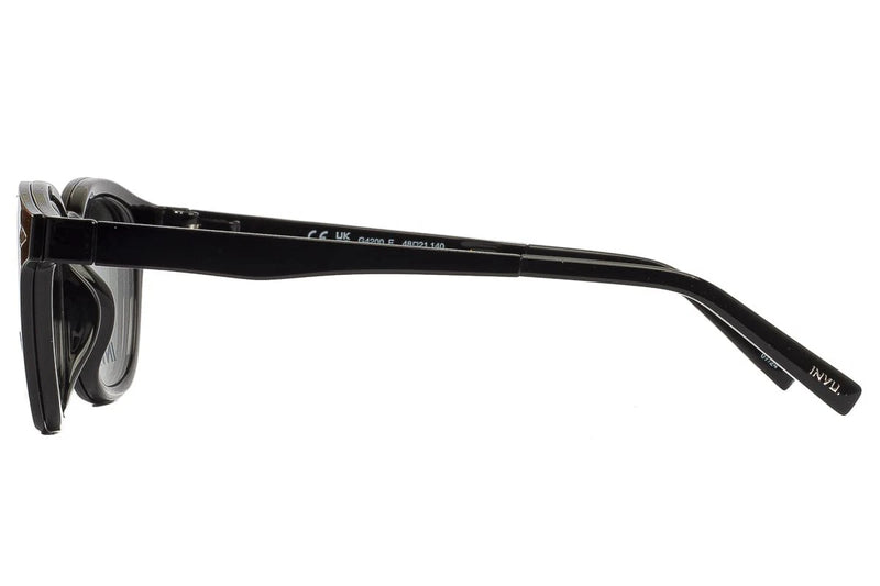 Occhiale da vista con clip-on da sole Invu M4200
