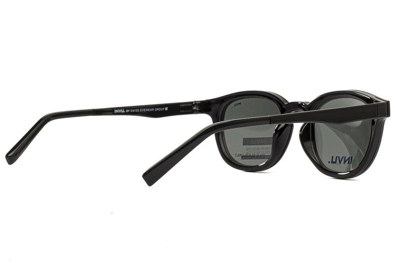 Occhiale da vista con clip-on da sole Invu M4200