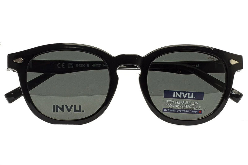 Occhiale da vista con clip-on da sole Invu M4200