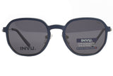 Occhiale da vista con clip-on da sole Invu IM32502