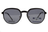 Occhiale da vista con clip-on da sole Invu IM32502