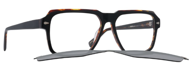 Occhiale da vista con clip-on da sole Invu IM42524