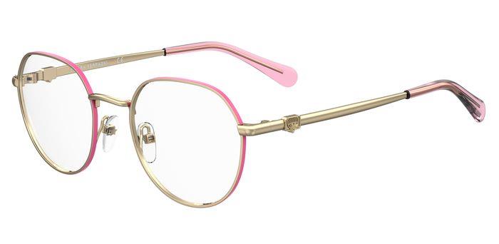 Occhiali da vista CHIARA FERRAGNI - modello CF 1012 - EYR-GOLD PINK