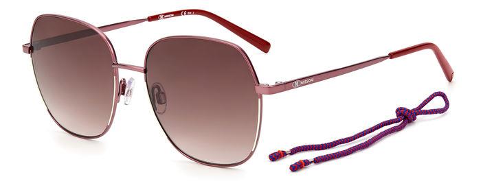 Occhiali da sole "M MISSONI" - modello MMI 0018/S - oro con lenti nere, oro con lenti lilla o bordeaux