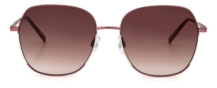 Occhiali da sole "M MISSONI" - modello MMI 0018/S - oro con lenti nere, oro con lenti lilla o bordeaux